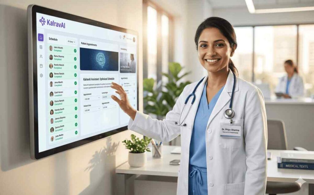 Conversational AI Assistant managing medical appointments and healthcare scheduling.