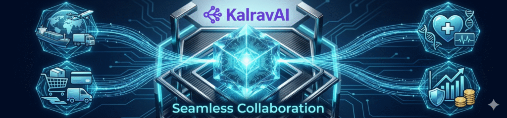 Intelligent AI Agent by Kalrav.ai managing business workflows and CRM sync.