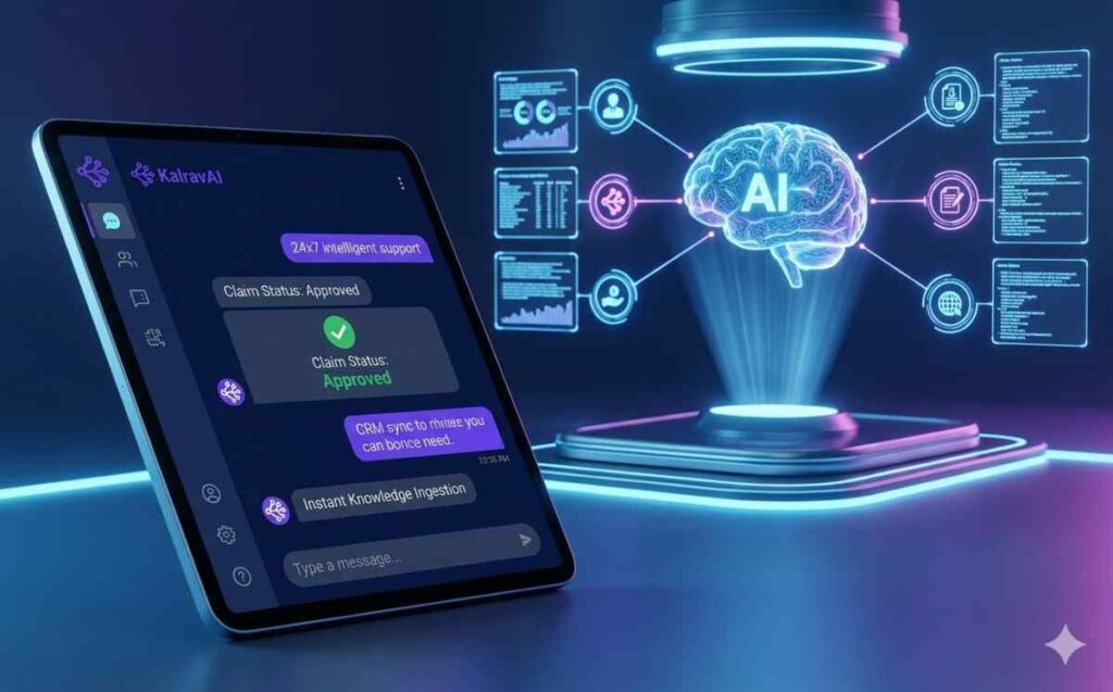 kalravai insurance claims automation query handling.
